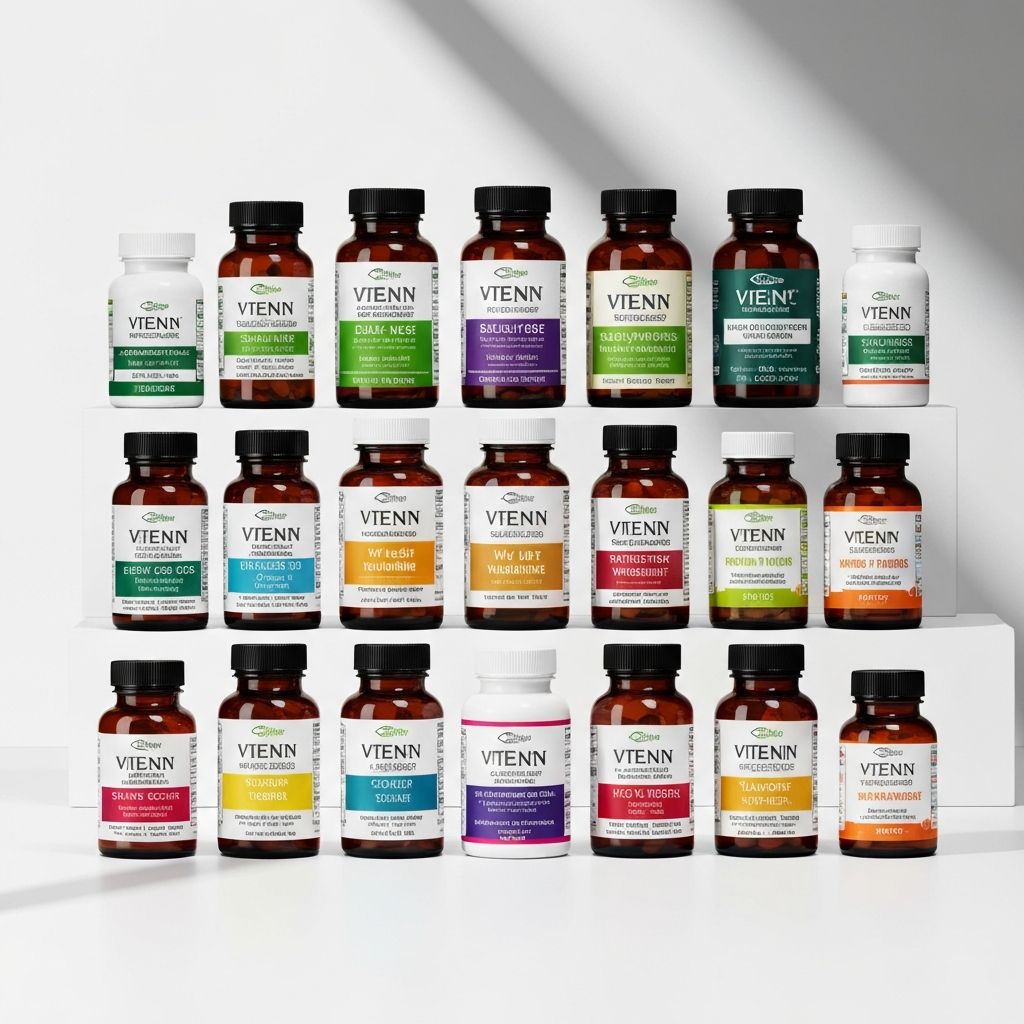 Men's supplements collection